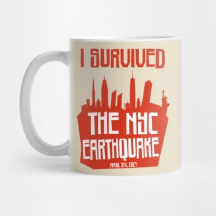 I Survived The NYC Earthquake Mug